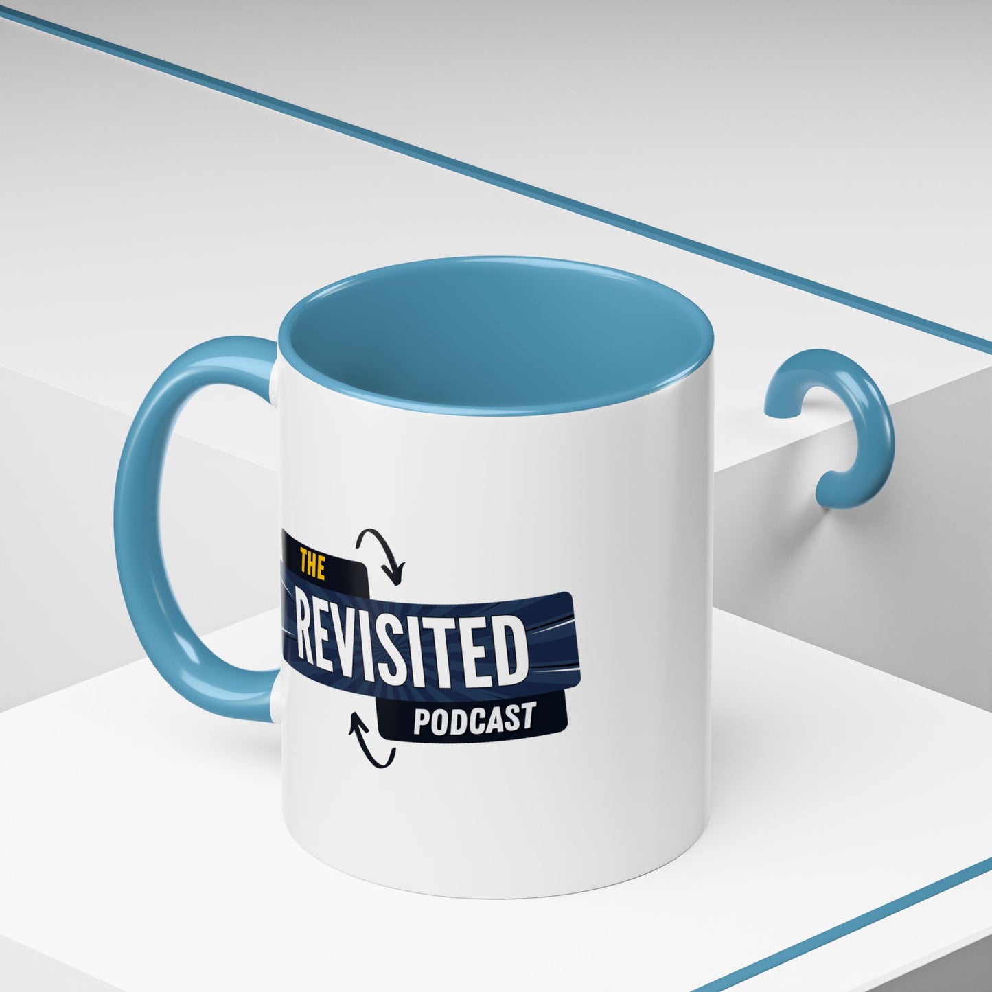 Revisited Logo Accent Coffee Mug (11, 15oz)