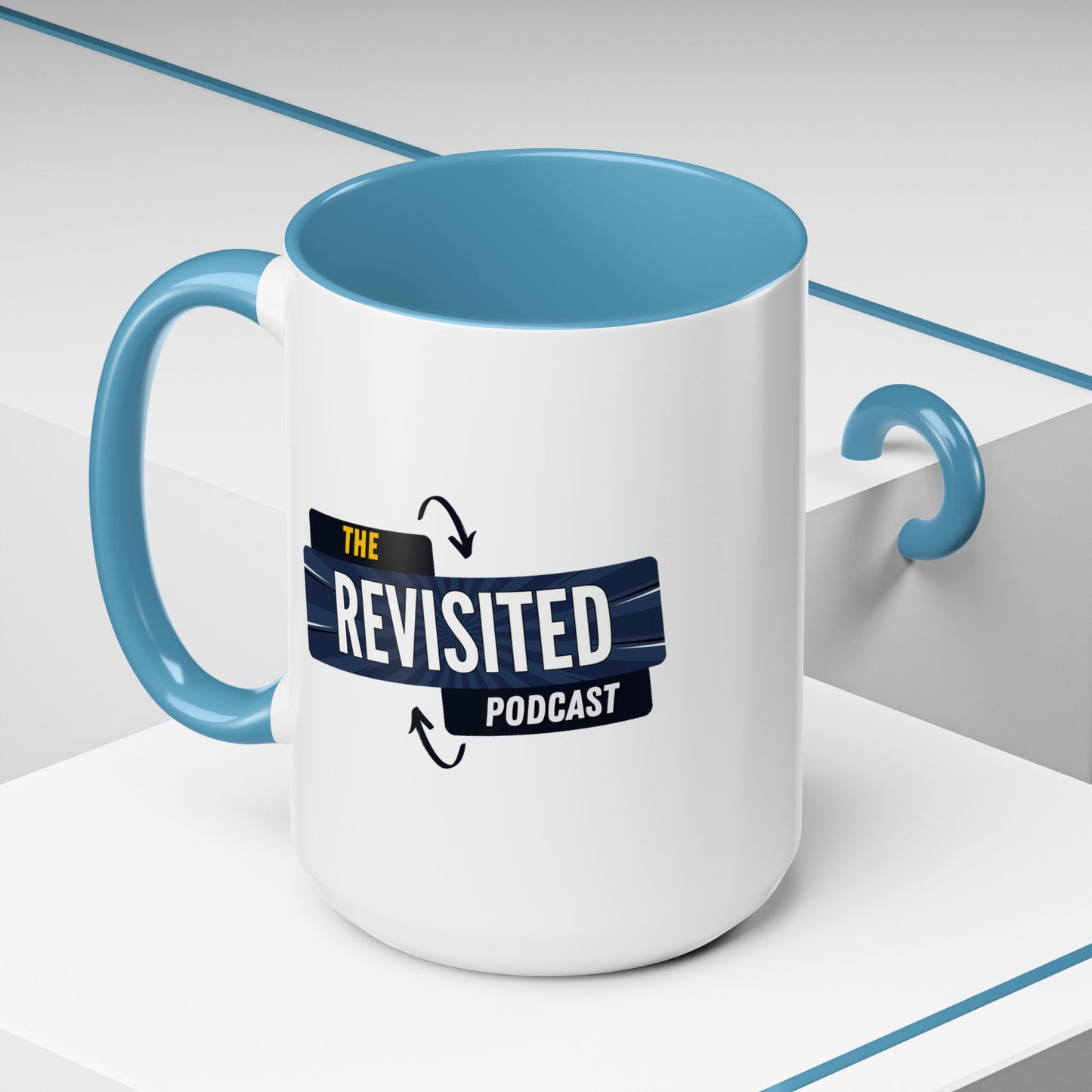 Revisited Logo Accent Coffee Mug (11, 15oz)