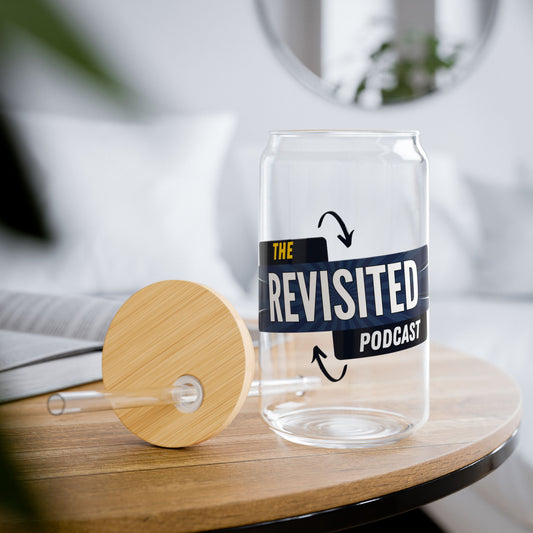 Revisited Logo Sipper Glass, 16oz