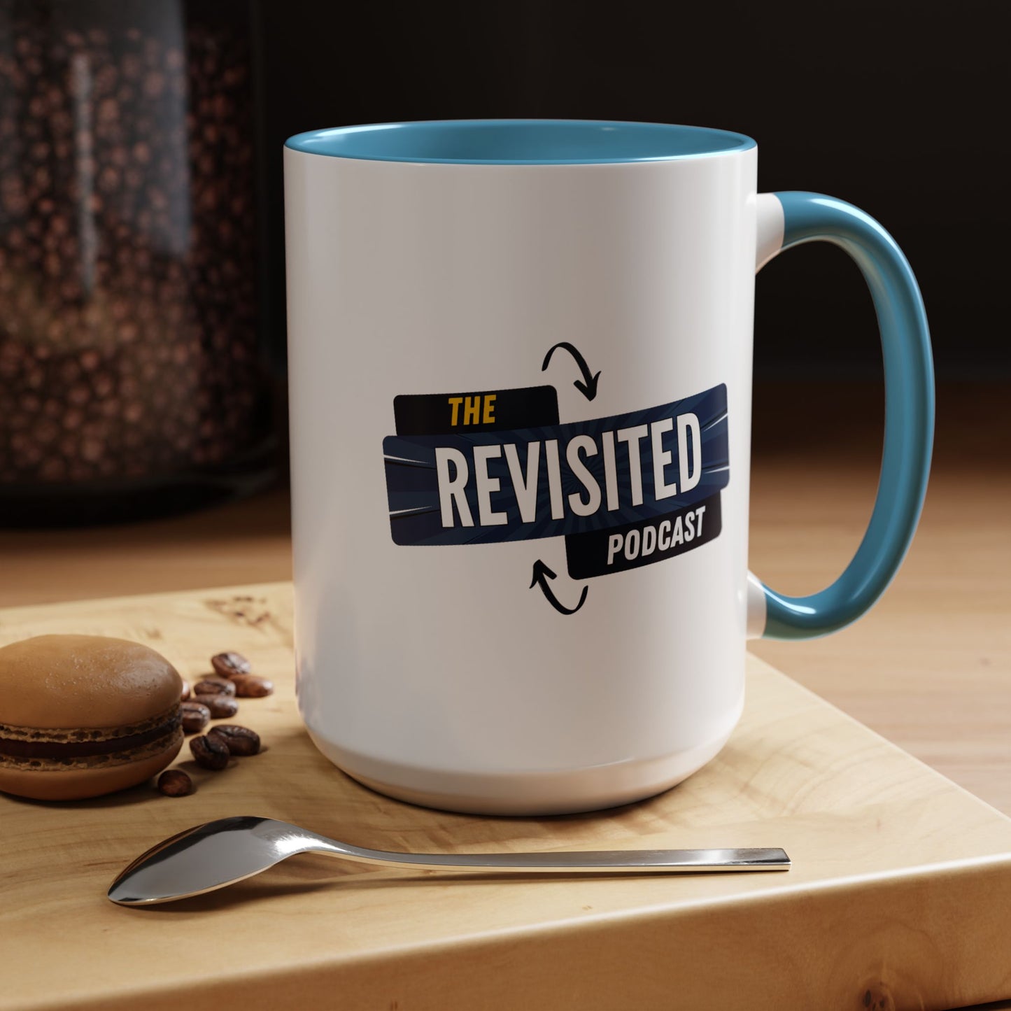 Revisited Logo Accent Coffee Mug (11, 15oz)