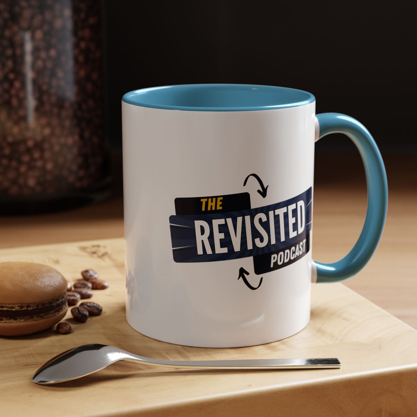 Revisited Logo Accent Coffee Mug (11, 15oz)