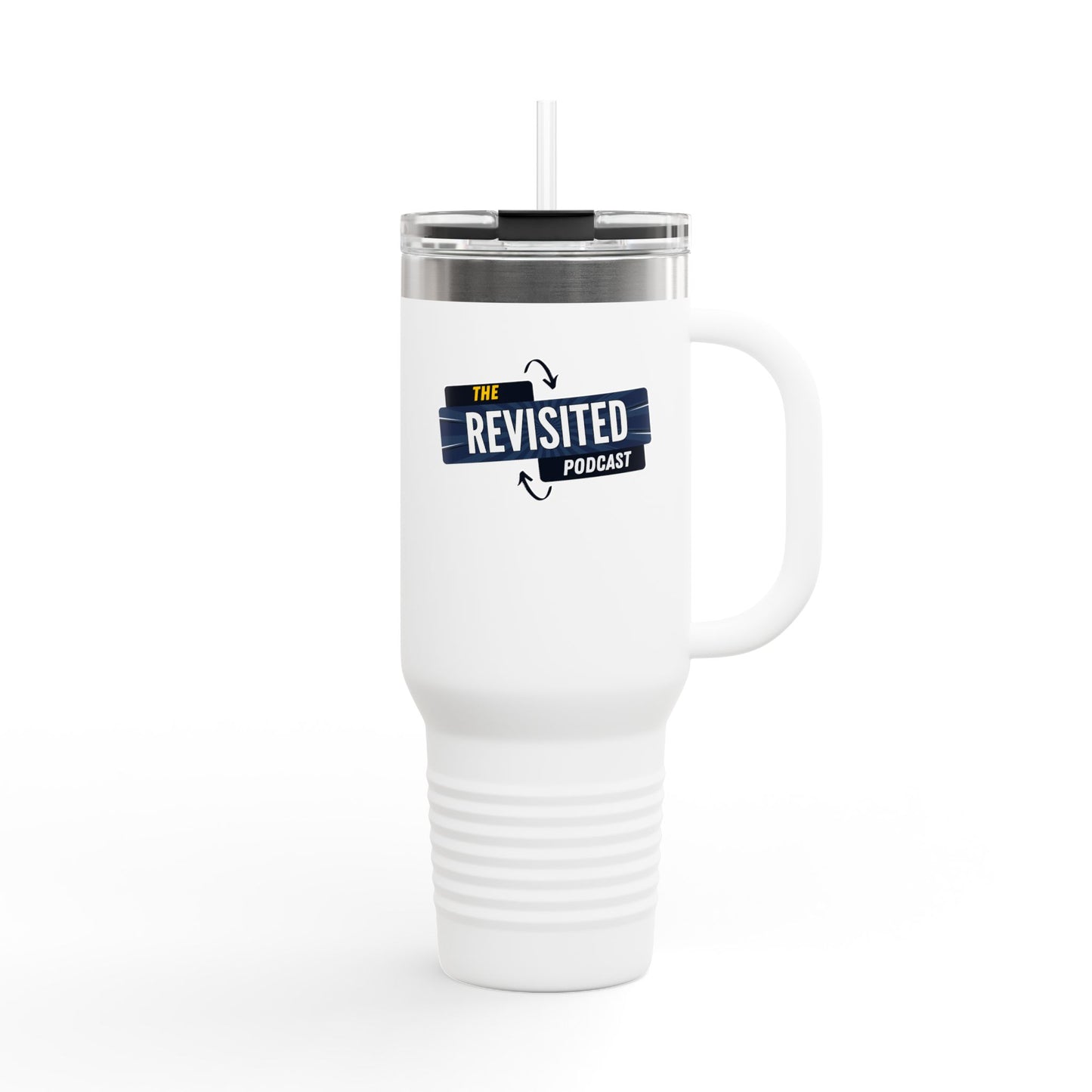 Revisited Logo Insulated Travel Mug, 40oz