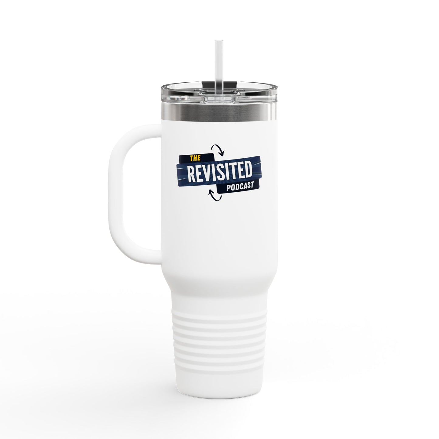 Revisited Logo Insulated Travel Mug, 40oz